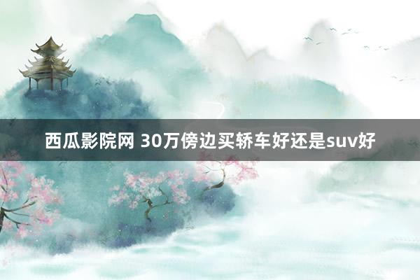 西瓜影院网 30万傍边买轿车好还是suv好